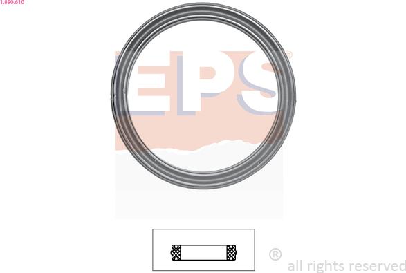 EPS 1.890.610 - Прокладка, термостат autospares.lv
