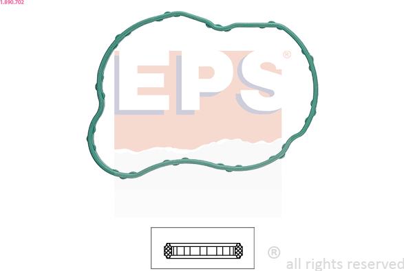 EPS 1.890.702 - Прокладка, термостат autospares.lv