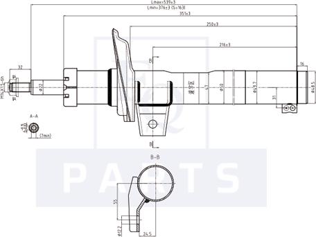 Equal Quality AM10140 - Амортизатор autospares.lv