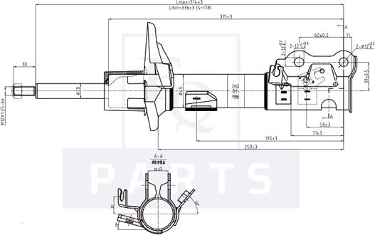 Equal Quality AM10168 - Амортизатор autospares.lv