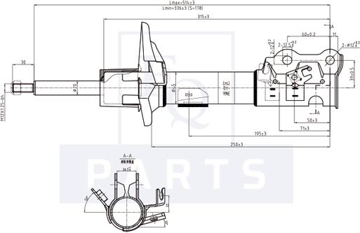 Equal Quality AM10167 - Амортизатор autospares.lv