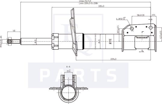 Equal Quality AM10100 - Амортизатор autospares.lv