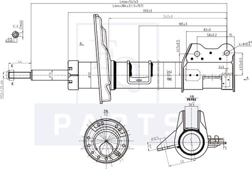 Equal Quality AM10116 - Амортизатор autospares.lv