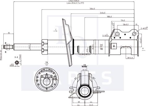 Equal Quality AM10113 - Амортизатор autospares.lv