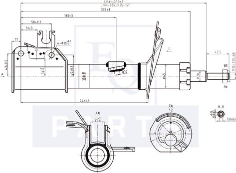 Equal Quality AM10125 - Амортизатор autospares.lv