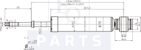 Equal Quality AM20157 - Амортизатор autospares.lv