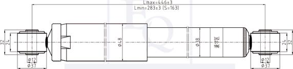 Equal Quality AM20162 - Амортизатор autospares.lv