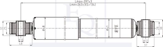 Equal Quality AM20101 - Амортизатор autospares.lv