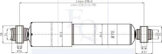 Equal Quality AM20119 - Амортизатор autospares.lv