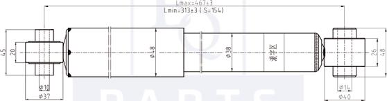 Equal Quality AM20135 - Амортизатор autospares.lv