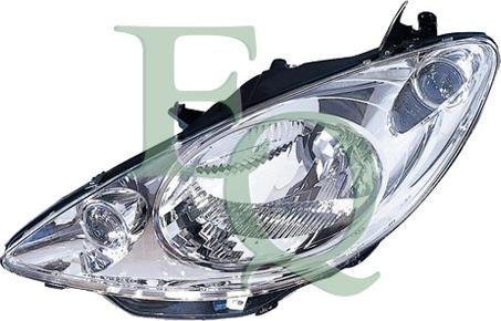 Equal Quality PP0967D - Основная фара autospares.lv