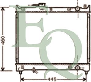 Equal Quality RM0284 - Радиатор, охлаждение двигателя autospares.lv