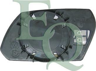 Equal Quality RS02329 - Зеркальное стекло, наружное зеркало autospares.lv