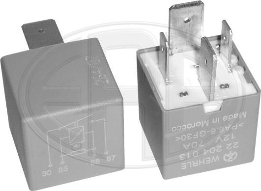 ERA 661116 - Реле, рабочий ток autospares.lv