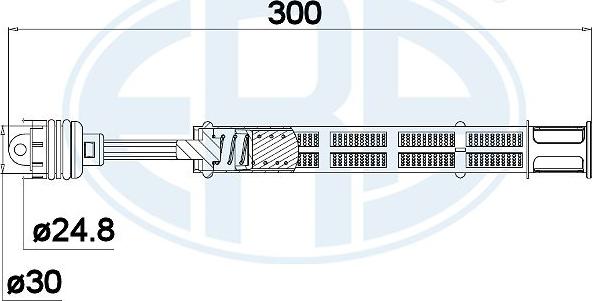 ERA 668005 - Осушитель, кондиционер autospares.lv