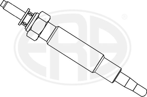 ERA 887017 - Свеча накаливания autospares.lv