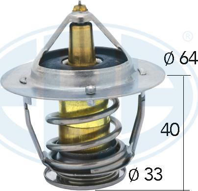ERA 350455 - Термостат охлаждающей жидкости / корпус autospares.lv
