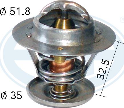 ERA 350027 - Термостат охлаждающей жидкости / корпус autospares.lv