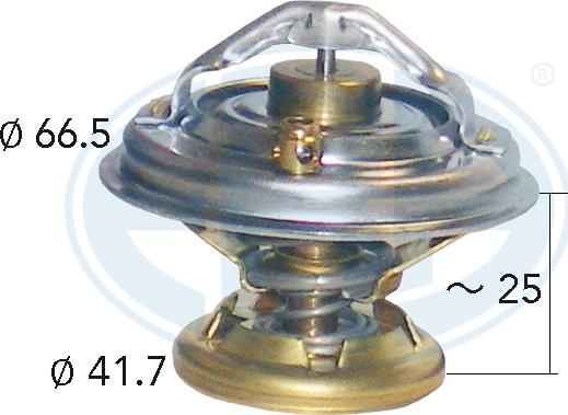 ERA 350128A - Термостат охлаждающей жидкости / корпус autospares.lv