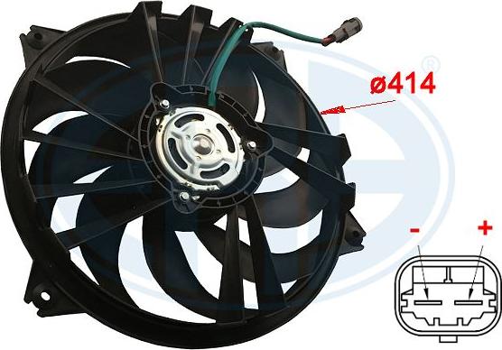 ERA 352011 - Вентилятор, охлаждение двигателя autospares.lv
