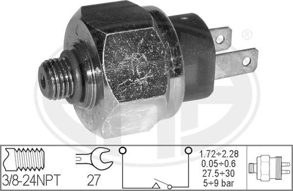 ERA 330421 - Пневматический выключатель, кондиционер autospares.lv