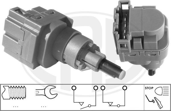 ERA 330544E - Выключатель стоп сигнала / сцепления autospares.lv