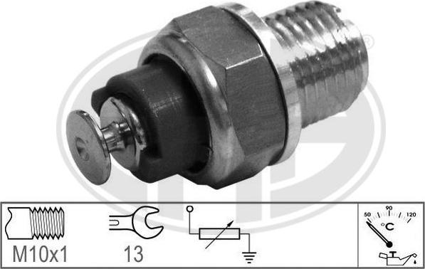 ERA 330687 - Датчик, температура масла autospares.lv