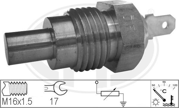 ERA 330093 - Датчик, температура охлаждающей жидкости autospares.lv