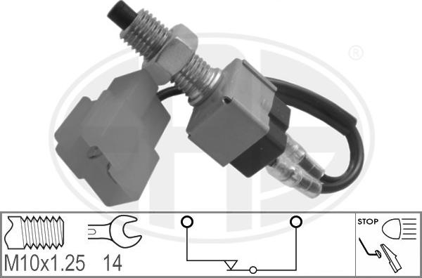 ERA 330040 - Выключатель стоп сигнала / сцепления autospares.lv