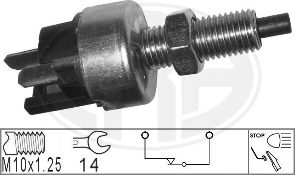 ERA 330039 - Выключатель стоп сигнала / сцепления autospares.lv