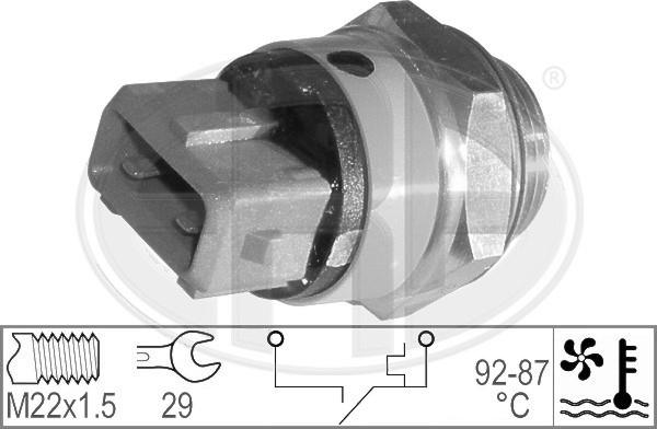 ERA 330194 - Термовыключатель, вентилятор радиатора / кондиционера autospares.lv