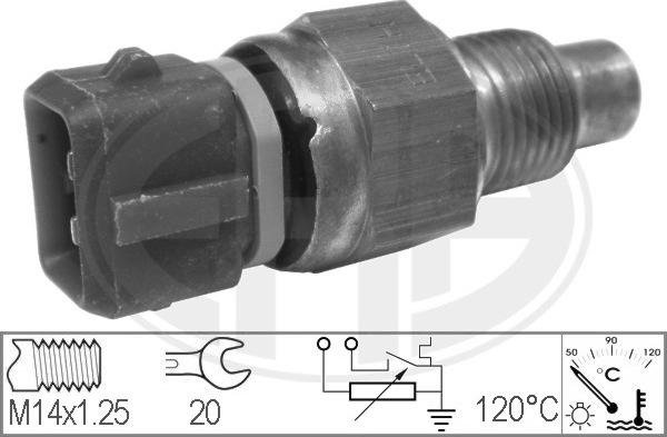 ERA 330147 - Датчик, температура охлаждающей жидкости autospares.lv