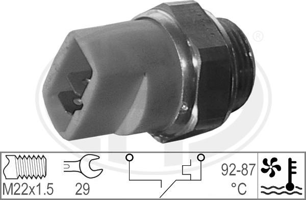 ERA 330175 - Термовыключатель, вентилятор радиатора / кондиционера autospares.lv