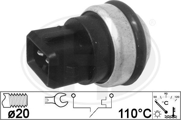 ERA 330849 - Термовыключатель, вентилятор радиатора / кондиционера autospares.lv