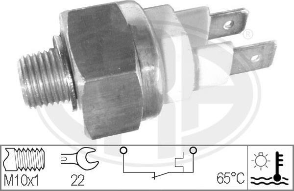 ERA 330285 - Датчик, температура охлаждающей жидкости autospares.lv