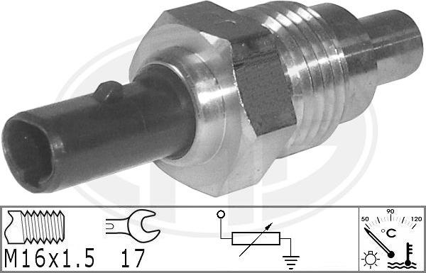 ERA 330795 - Датчик, температура охлаждающей жидкости autospares.lv