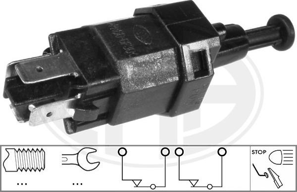 ERA 330758 - Выключатель стоп сигнала / сцепления autospares.lv