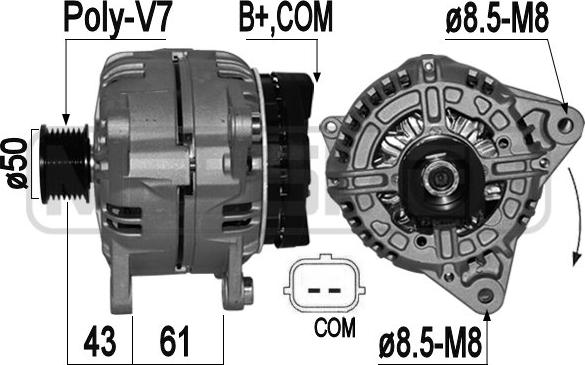 ERA 209404A - Генератор autospares.lv