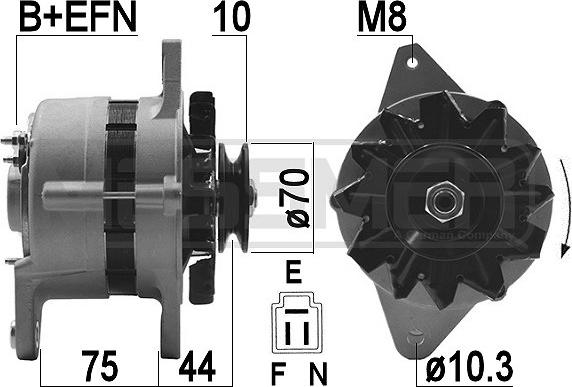 ERA 209484A - Генератор autospares.lv