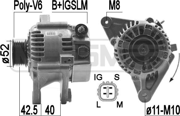 ERA 209426 - Генератор autospares.lv