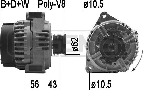 ERA 209479A - Генератор autospares.lv