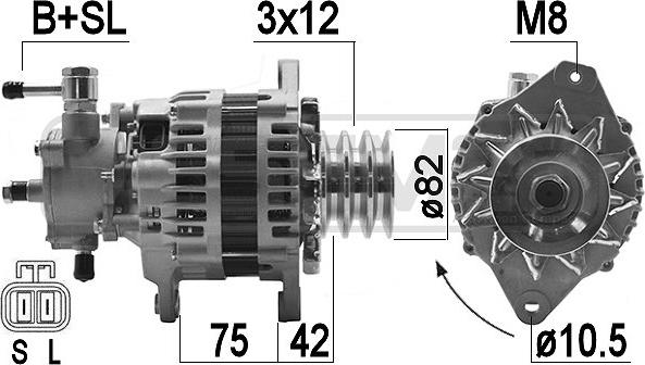 ERA 209505A - Генератор autospares.lv