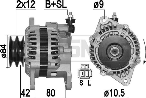 ERA 209507A - Генератор autospares.lv