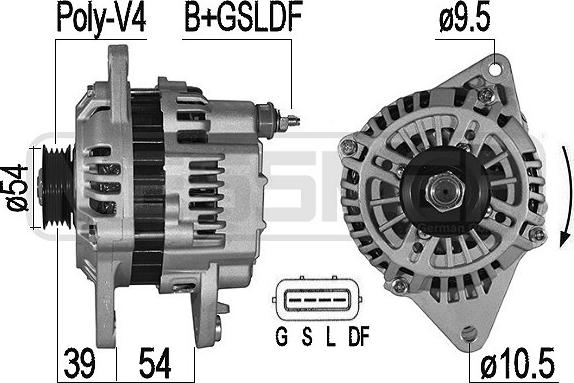 ERA 209514A - Генератор autospares.lv