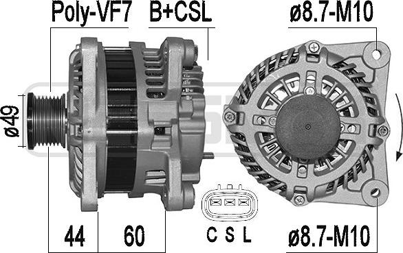 ERA 209515A - Генератор autospares.lv