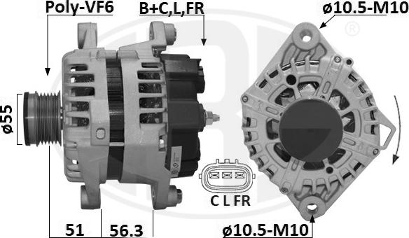 ERA 209642A - Генератор autospares.lv