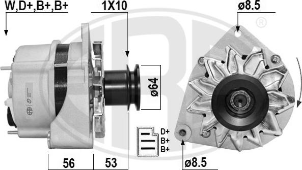 ERA 209667A - Генератор autospares.lv