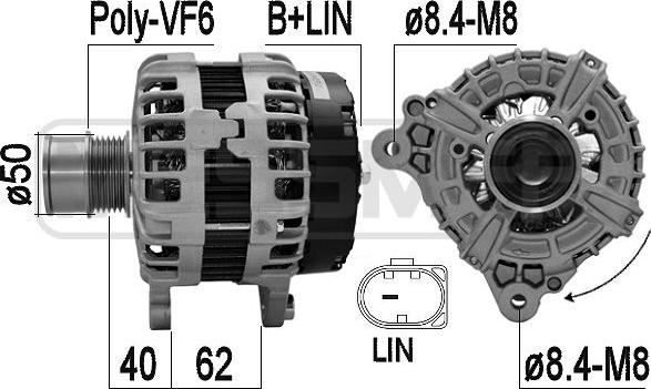 ERA 209614A - Генератор autospares.lv