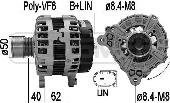 ERA 209614 - Генератор autospares.lv