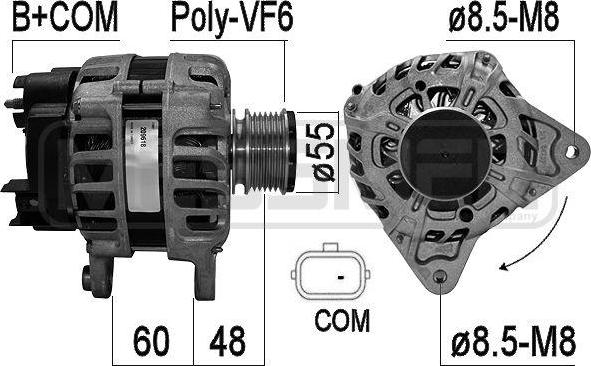 ERA 209618 - Генератор autospares.lv